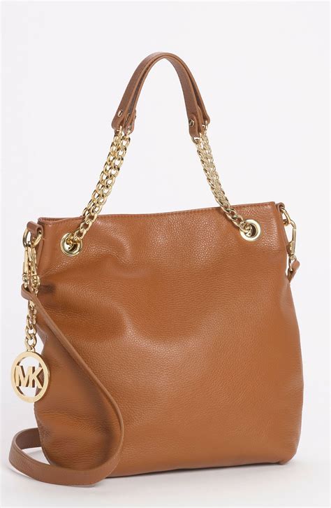 michael kors jet set items medium chain shoulder tote mandarin